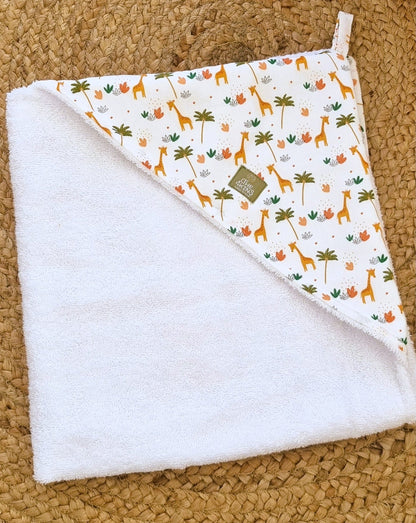 Giraffe Μπουρνουζάκι Κάπα - The4kins baby brand