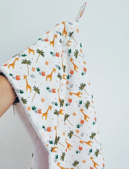 Giraffe Μπουρνουζάκι Κάπα - The4kins baby brand