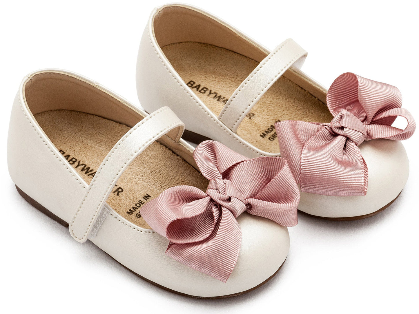 Γοβάκι με Gros Grain Φιόγκο (MORE COLORS IN) - The4kins baby brand