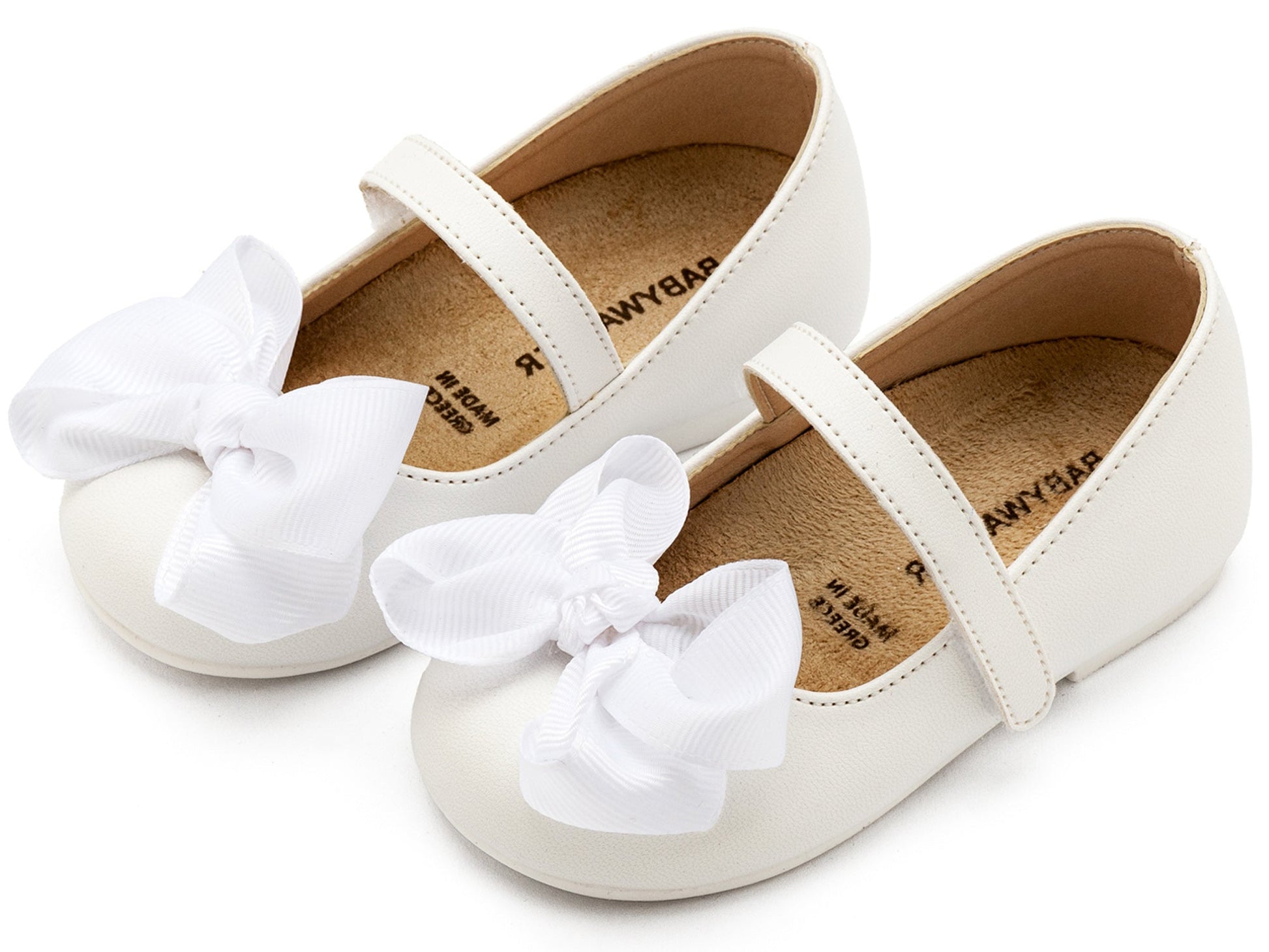 Γοβάκι με Gros Grain Φιόγκο (MORE COLORS IN) - The4kins baby brand
