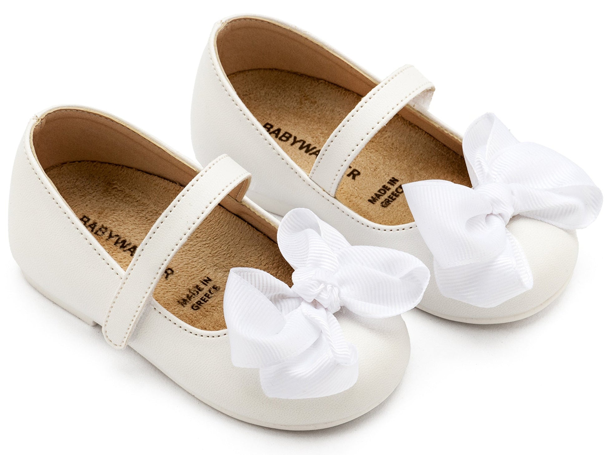 Γοβάκι με Gros Grain Φιόγκο (MORE COLORS IN) - The4kins baby brand