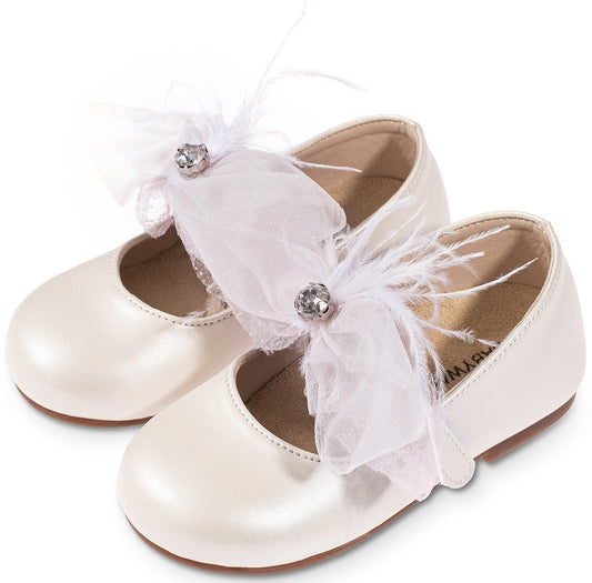 Γοβάκι Μονή Μπαρέτα με Φιόγκο (MORE COLORS IN) - The4kins baby brand