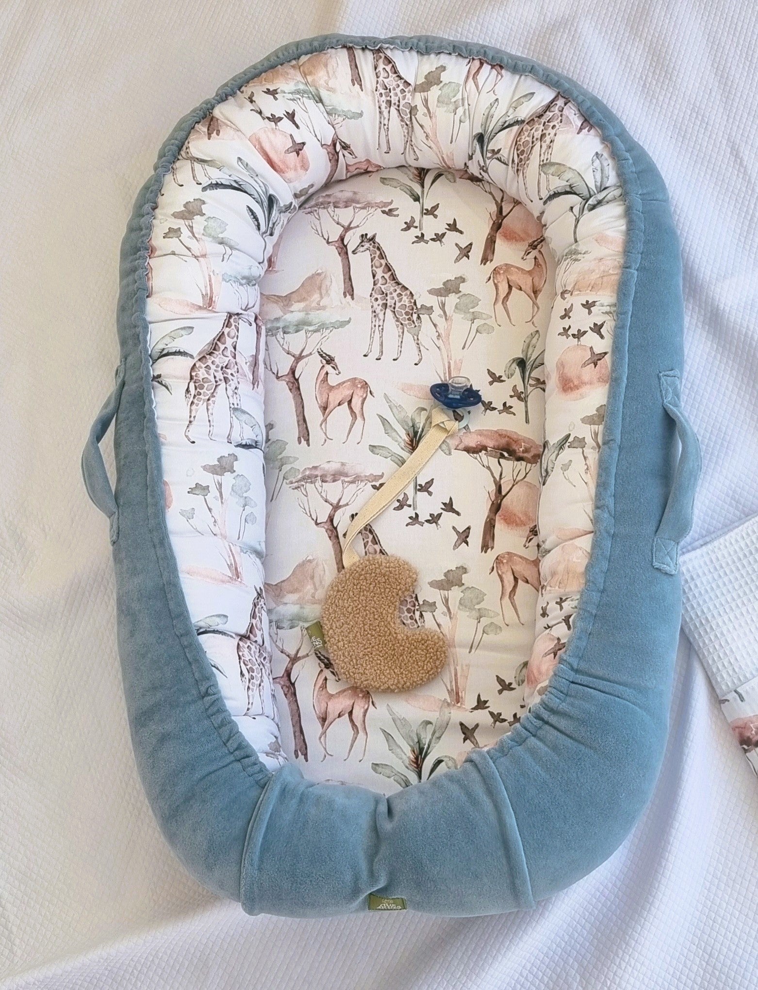 Jungle Vibes Φωλίτσα Baby Nest - The4kins baby brand