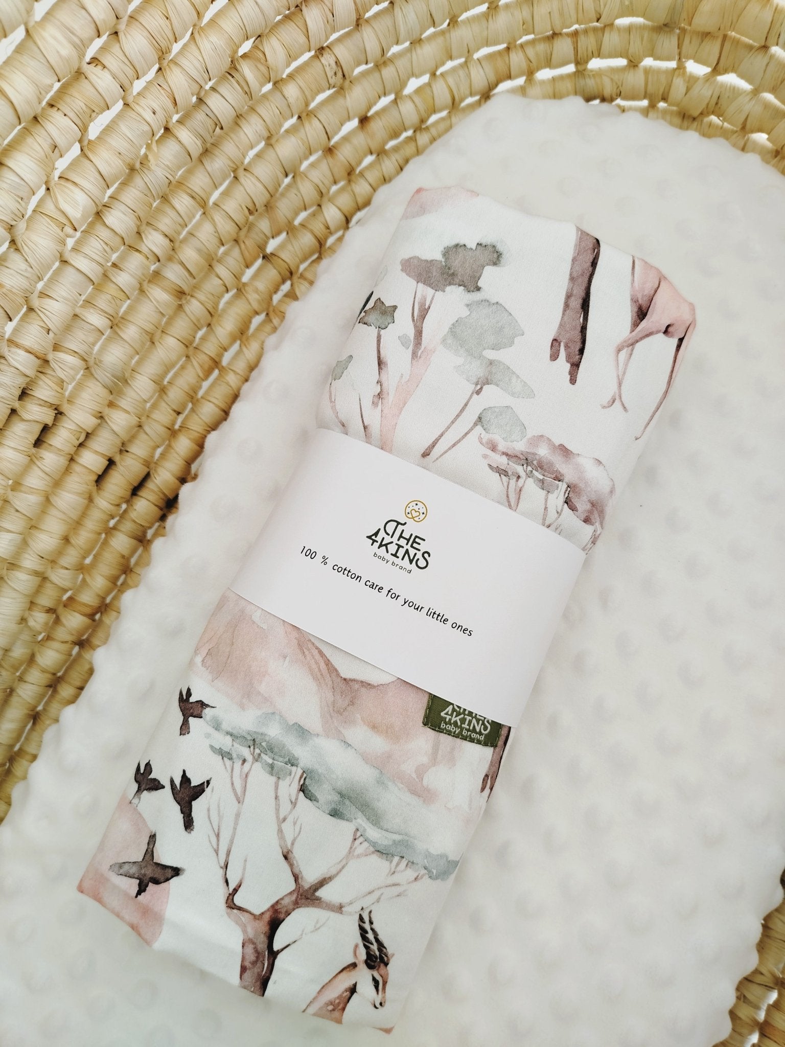 Jungle Vibes Σεντόνι - The4kins baby brand