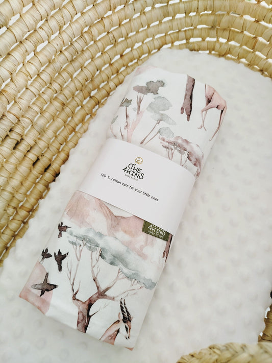 Jungle Vibes Σεντόνι - The4kins baby brand