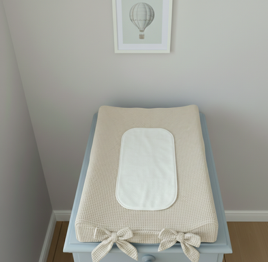 Αδιάβροχο πετσετέ σελτεδάκι διπλής όψης για μωρά