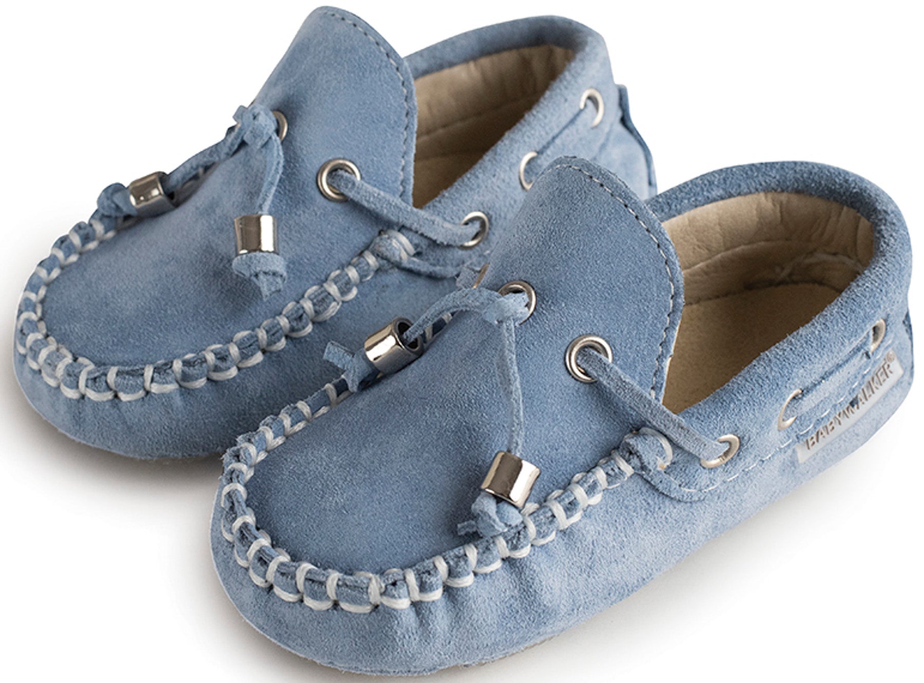 Καστόρινο Δετό Μοκασίνι Σιέλ - The4kins baby brand