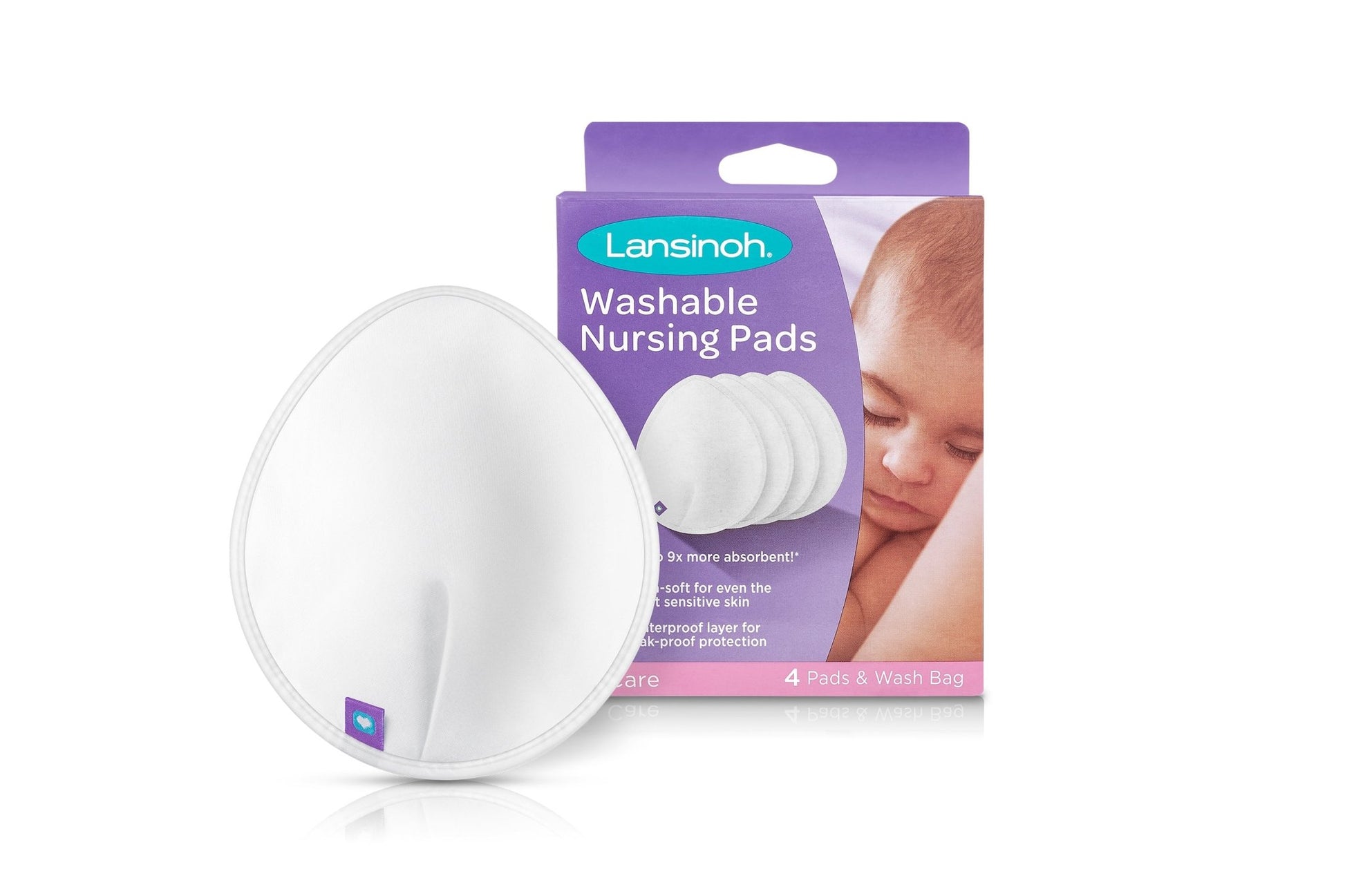 Lansinoh NEA Πλενόμενα Επιθέματα Στήθους - The4kins baby brand