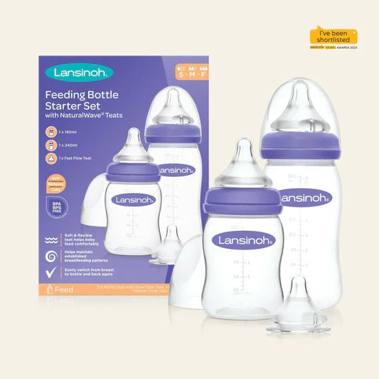 Lansinoh Σετ Μπιμπερό - The4kins baby brand