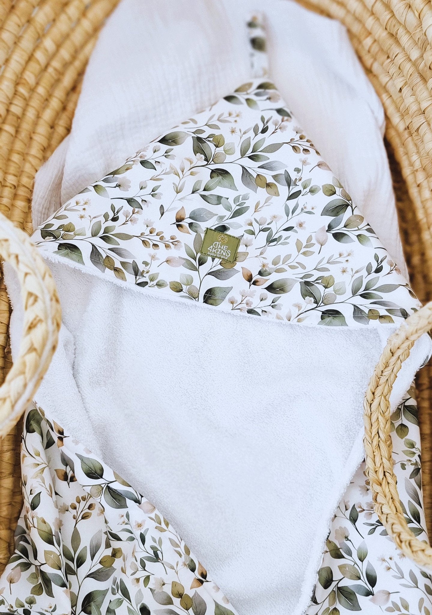 Magnolias Μπουρνουζάκι Κάπα - The4kins baby brand