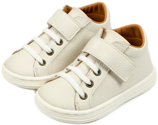 Mονόχρωμο Σνίκερ με Μπαρέτα Χρατς Εκρού - The4kins baby brand