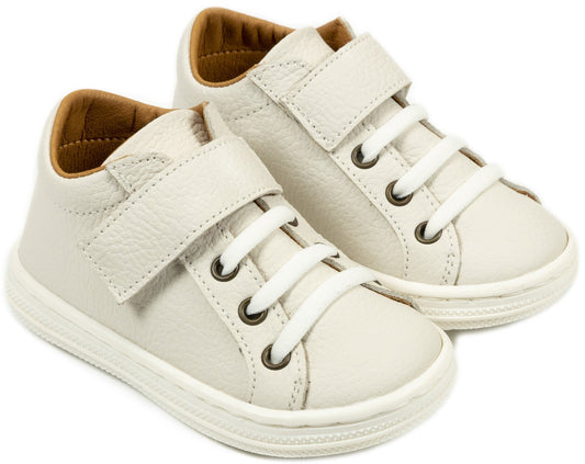 Mονόχρωμο Σνίκερ με Μπαρέτα Χρατς Εκρού - The4kins baby brand