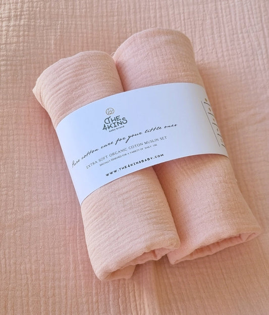 Muslin set - Πάνες Αγκαλιάς - The4kins baby brand