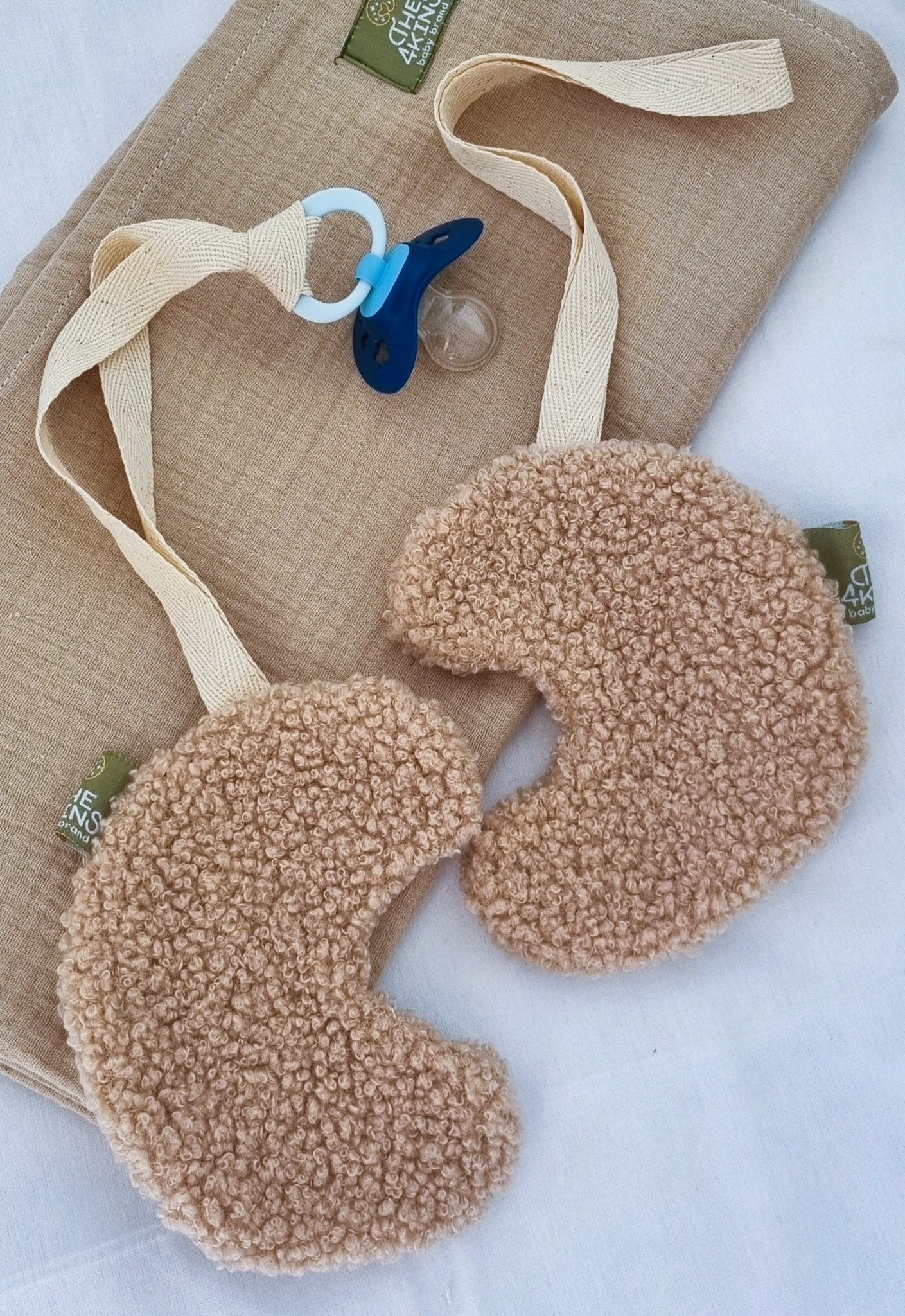 New Moon Teddy Αξεσουάρ Πιπίλας - The4kins baby brand