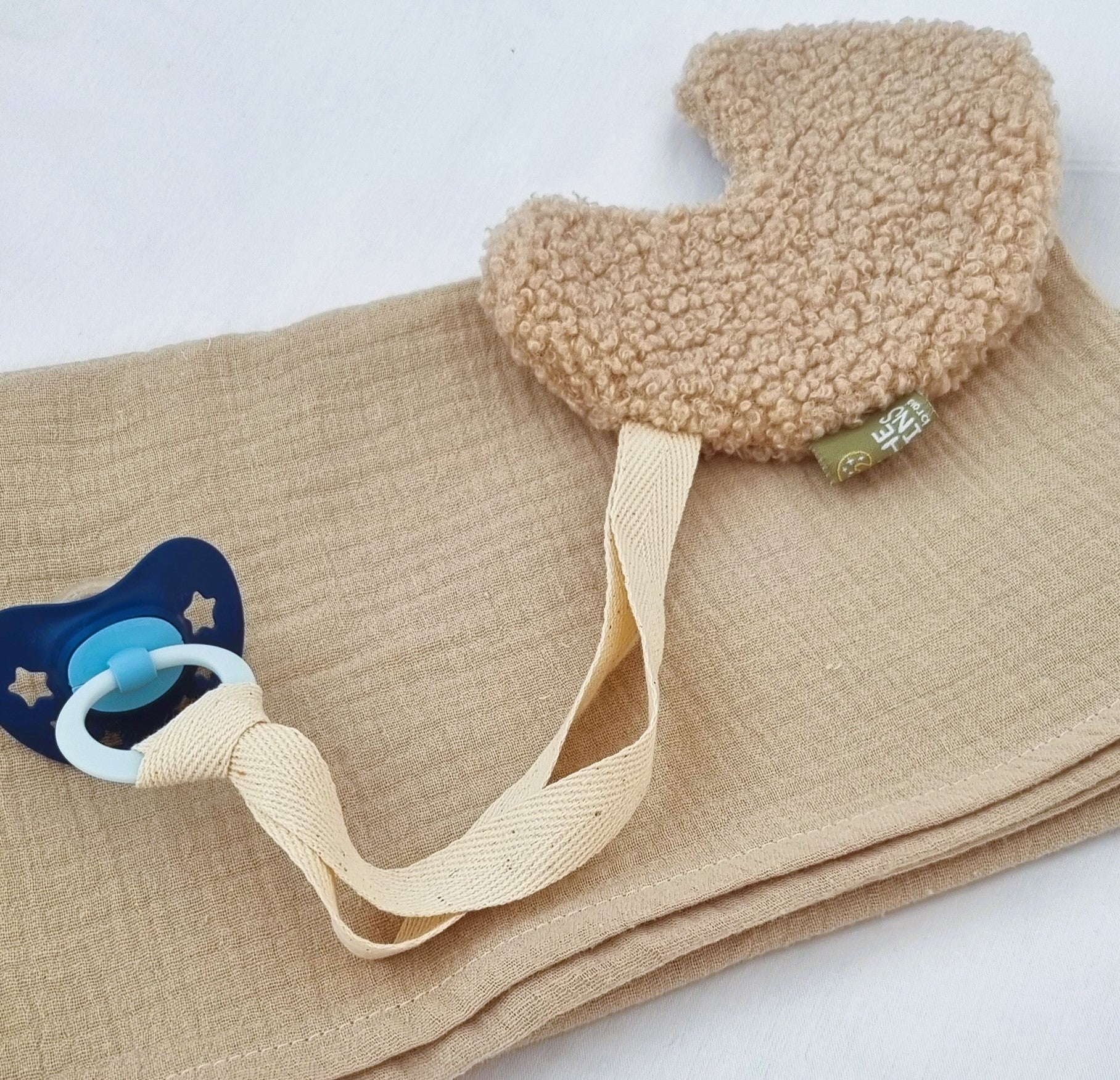 New Moon Teddy Αξεσουάρ Πιπίλας - The4kins baby brand