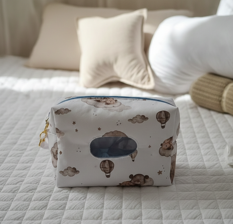 Organizer καροτσιού με εγκοπή για άμεση πρόσβαση σε μωρομάντηλα