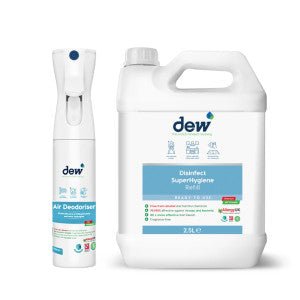 Πλήρες Set Απολύμανσης (Dew Air Deodoriser + Refill 2.5L) - The4kins baby brand