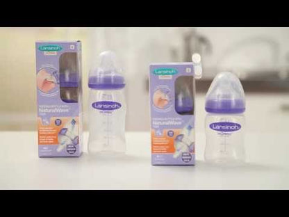 Lansinoh Μπιμπερό με θηλή NaturalWave®