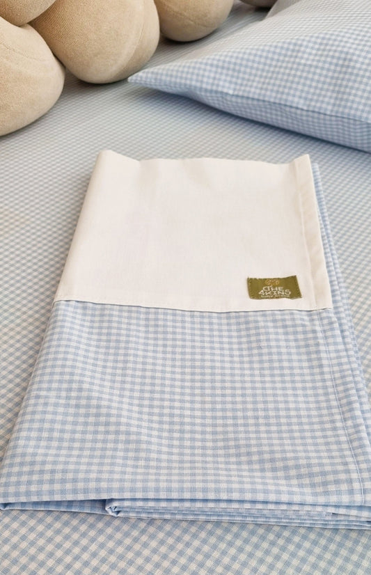 Rustic Harmony in Blue Σετ Σεντονάκια - The4kins baby brand
