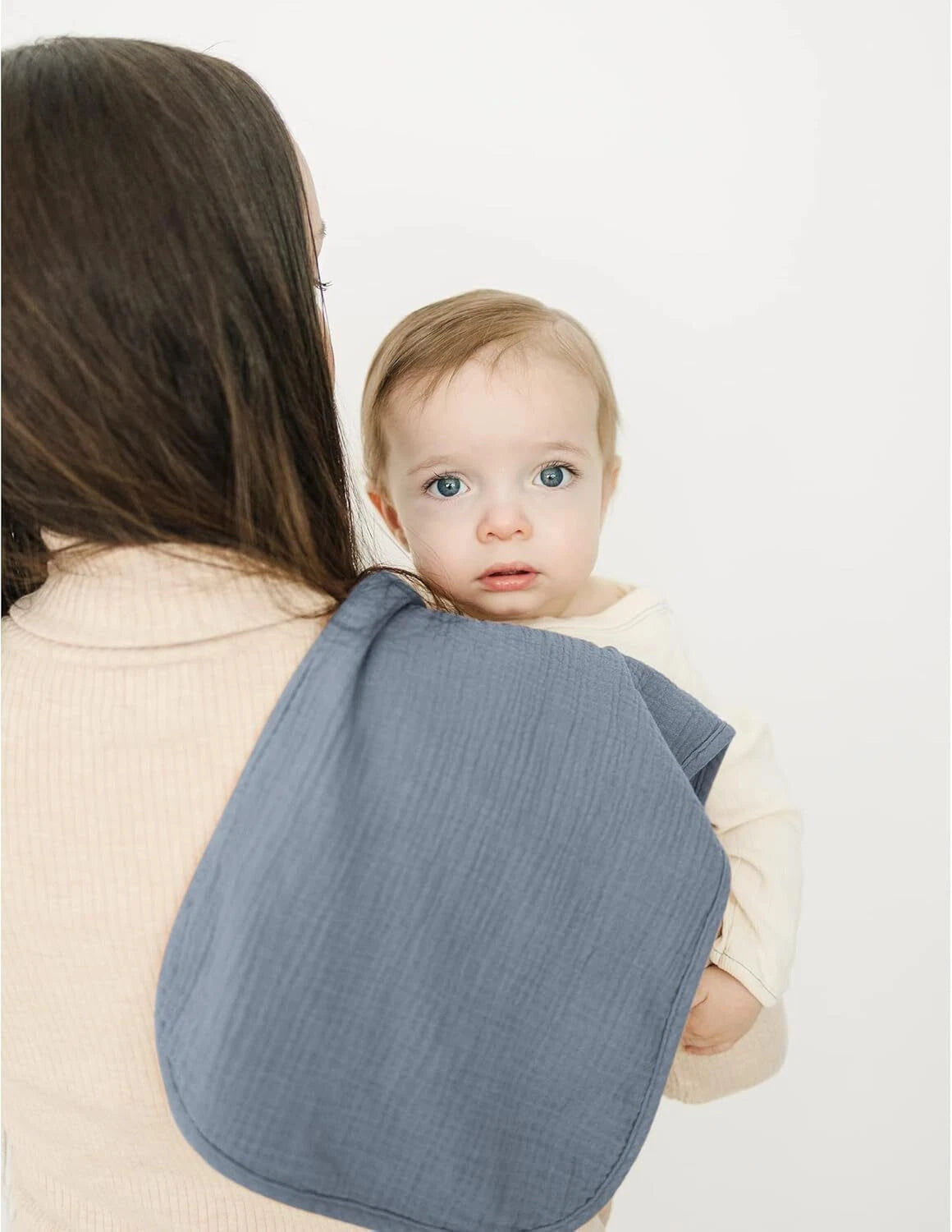 Σετ Πανάκια Μουσελίνας XXL - Burp Cloth blue- green combo