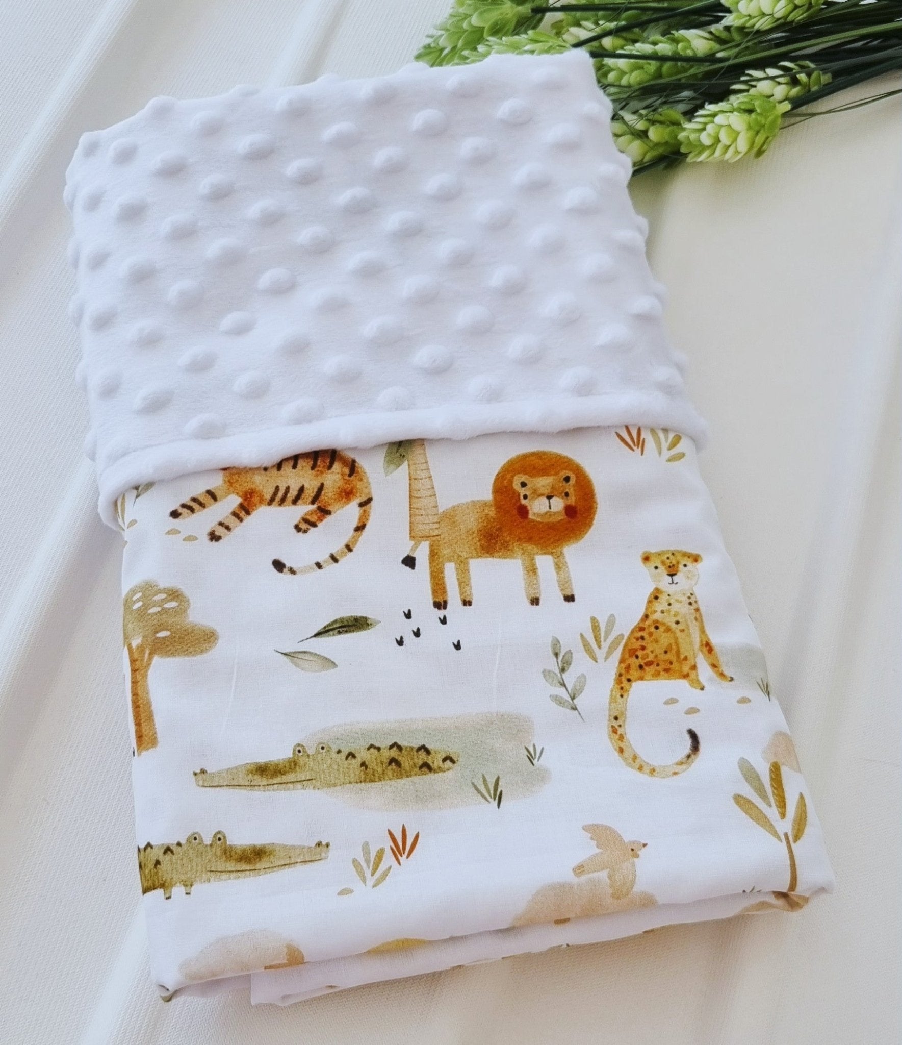 Savannah Minky Κουβερτούλα - The4kins baby brand