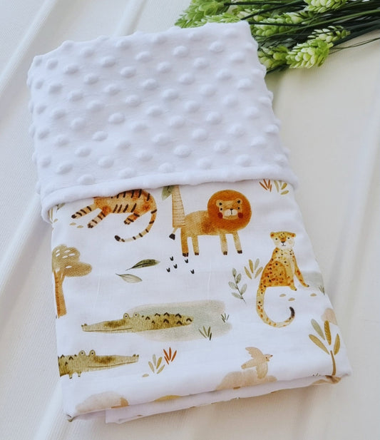 Savannah Minky Κουβερτούλα - The4kins baby brand