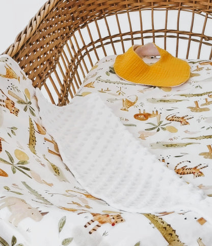 Savannah Minky Κουβερτούλα - The4kins baby brand