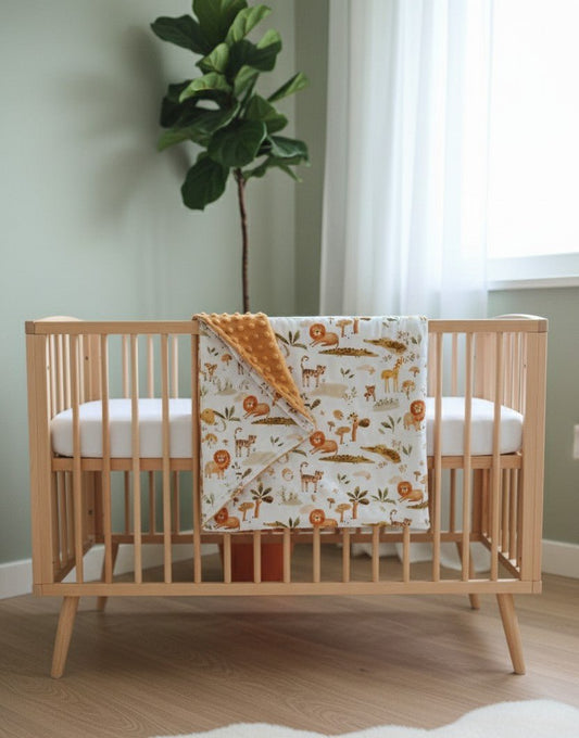 Savannah Minky Κουβερτούλα - The4kins baby brand