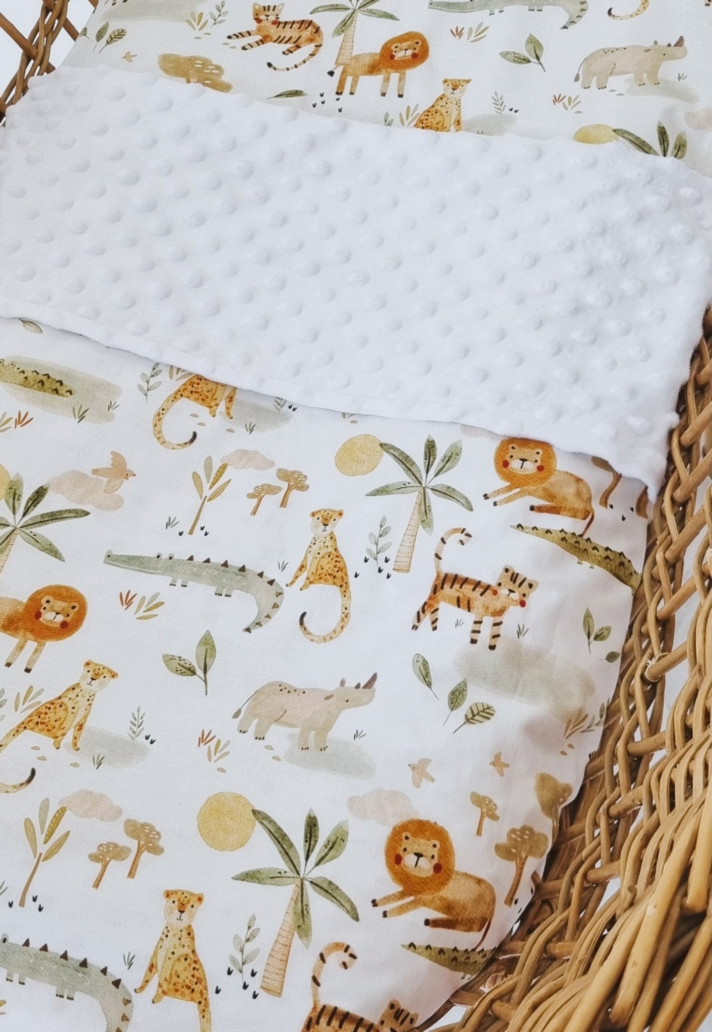 Savannah Minky Κουβερτούλα - The4kins baby brand