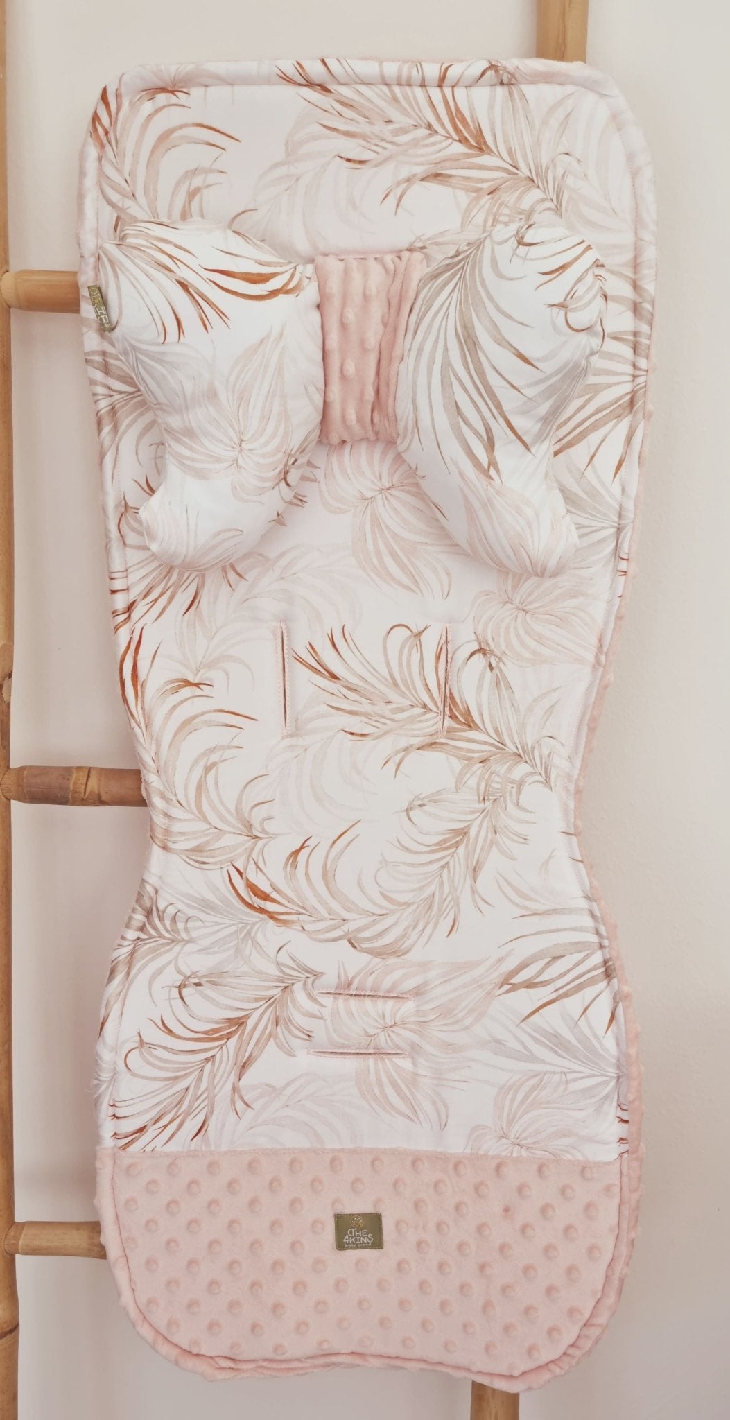 Summer Breeze Κάλυμμα Καροτσιού in pink - The4kins baby brand