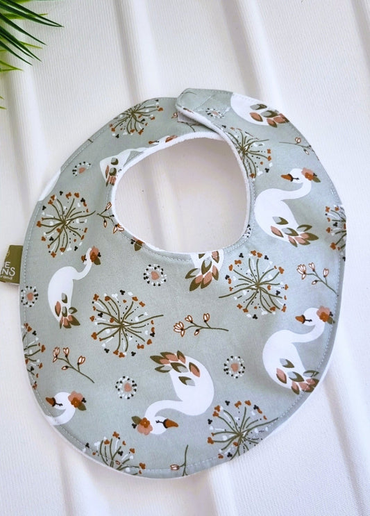 Swan Lake Αδιάβροχη Σαλιάρα - The4kins baby brand