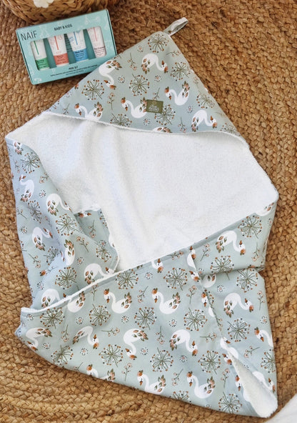 Swan Lake Μπουρνουζάκι Κάπα - The4kins baby brand