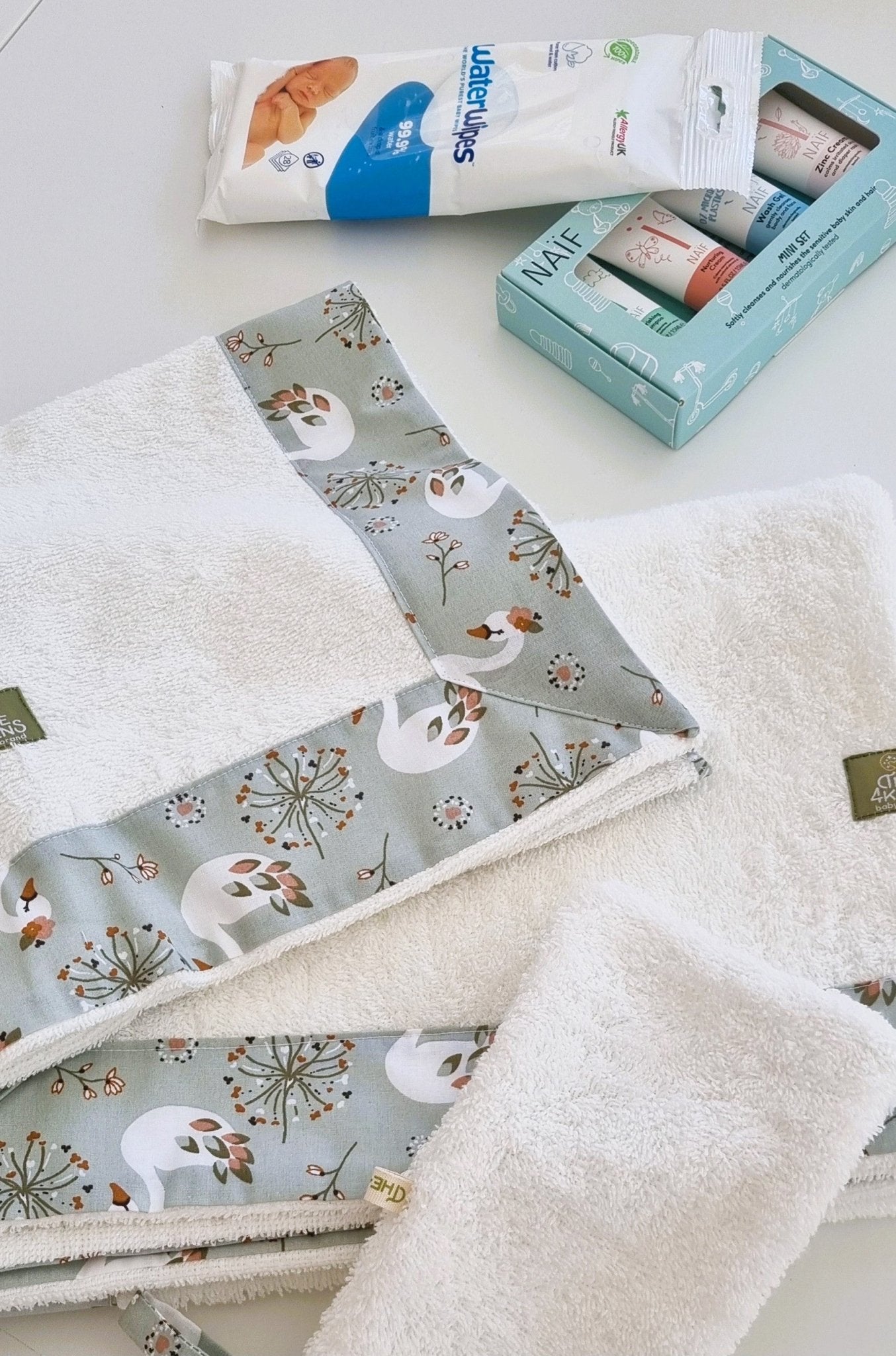 Swan Lake Σετ Πετσέτες - The4kins baby brand