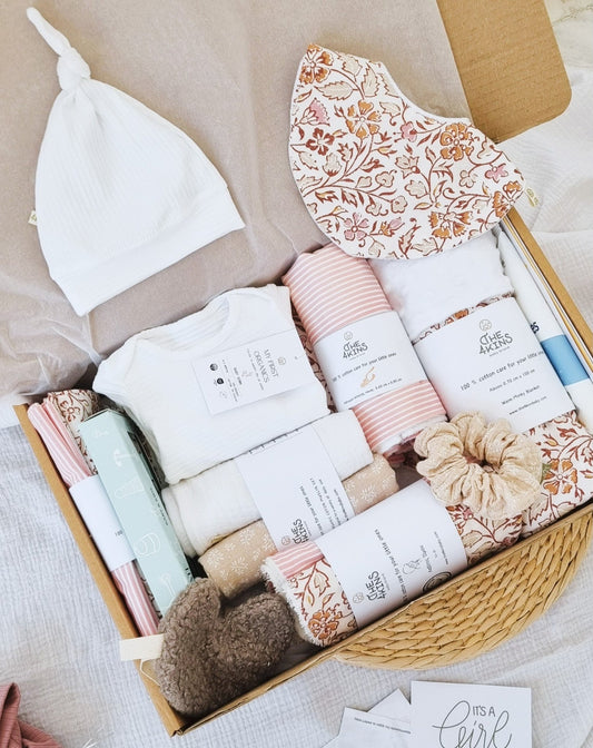 Πολυτελές Welcome Baby Box The4kins ιδανικό για δώρο μωρού
