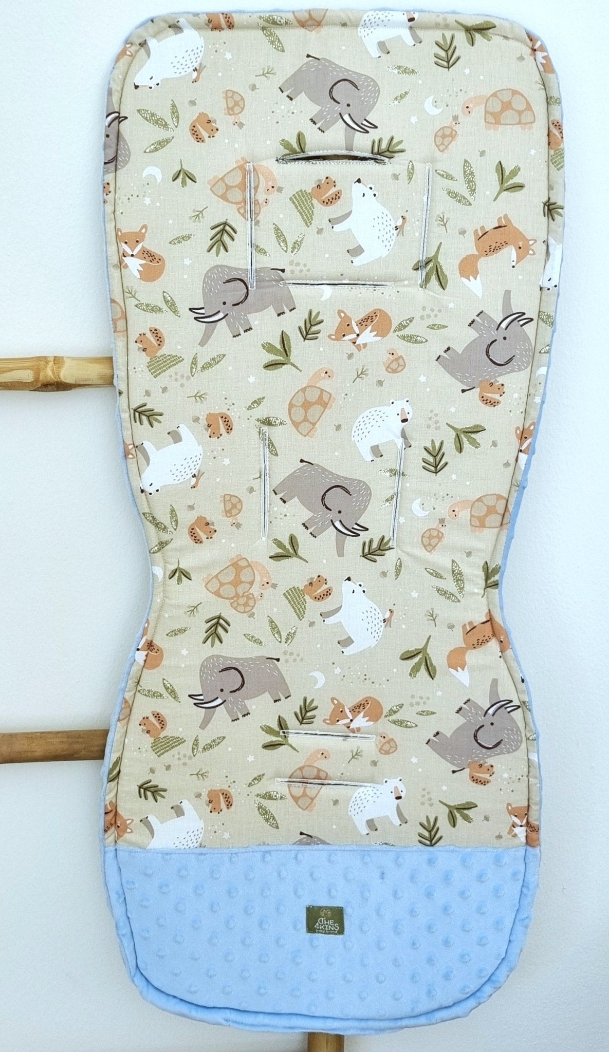 Woodland wonders Κάλυμμα Καροτσιού in Baby Blue - The4kins baby brand