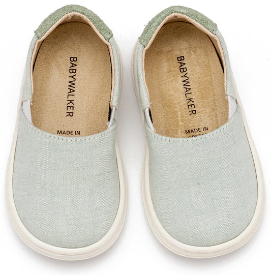 Υφασμάτινa Loafers Μέντα - The4kins baby brand
