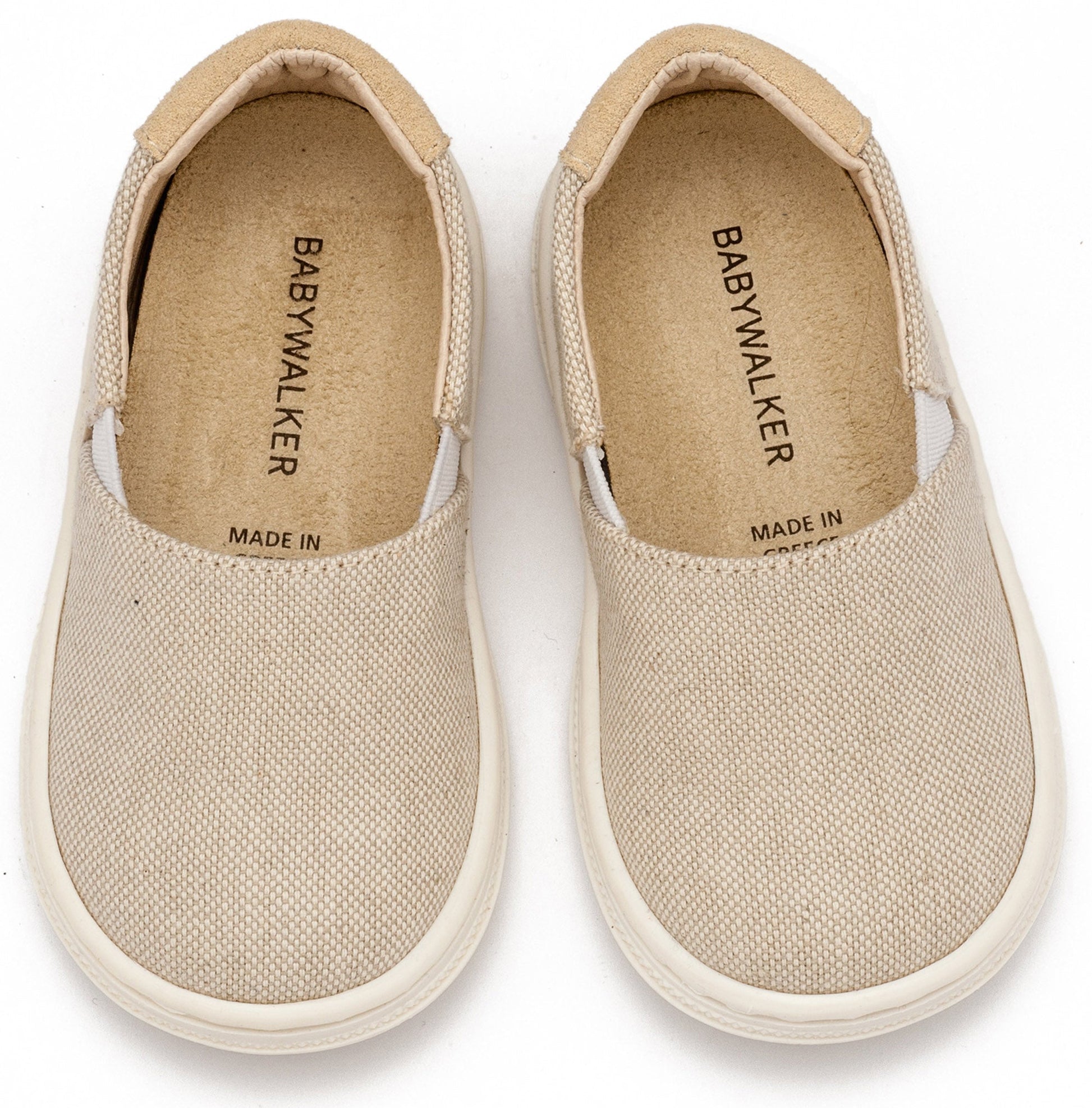 Υφασμάτινa Loafers Μπεζ - The4kins baby brand
